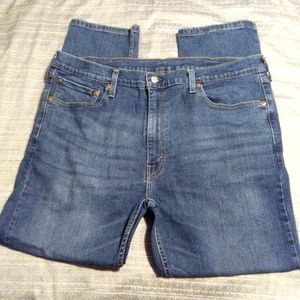 Levi's blue jeans waterless
